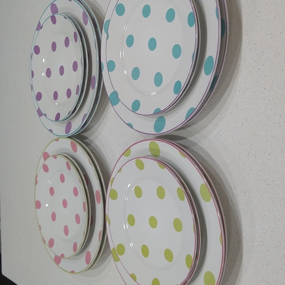 Rosanna Dining Vintage Polka Dots By Rosanna Plates Poshmark